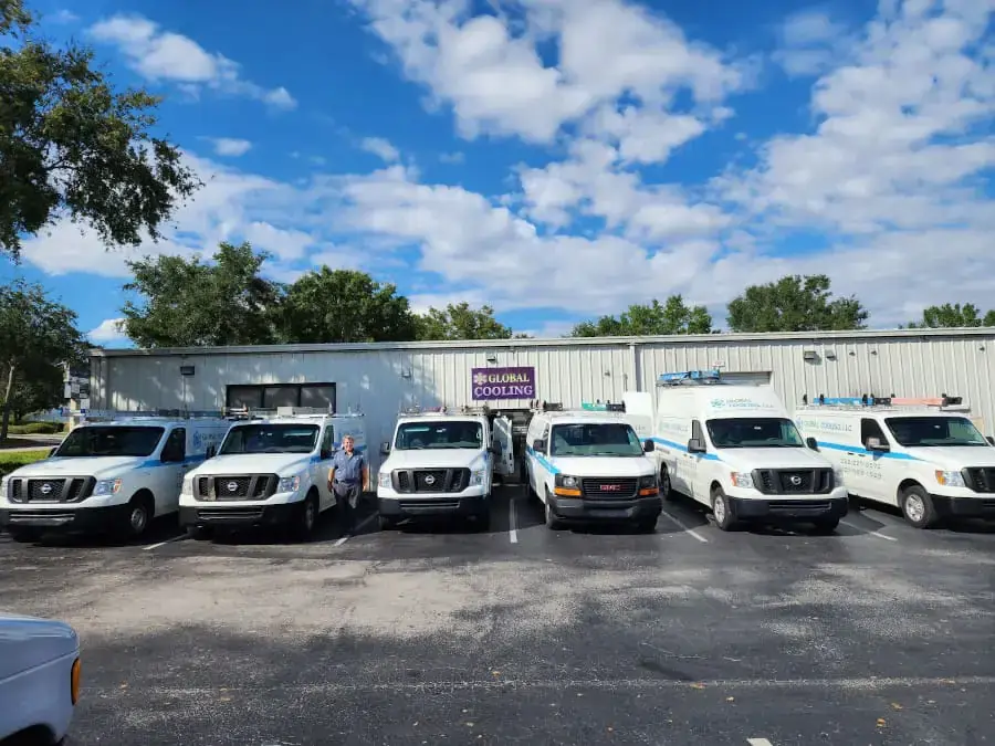 hvac work truck